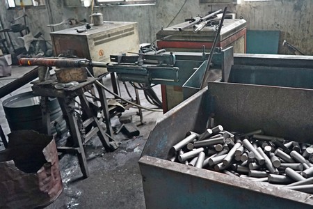 steel bar fet to induction oven